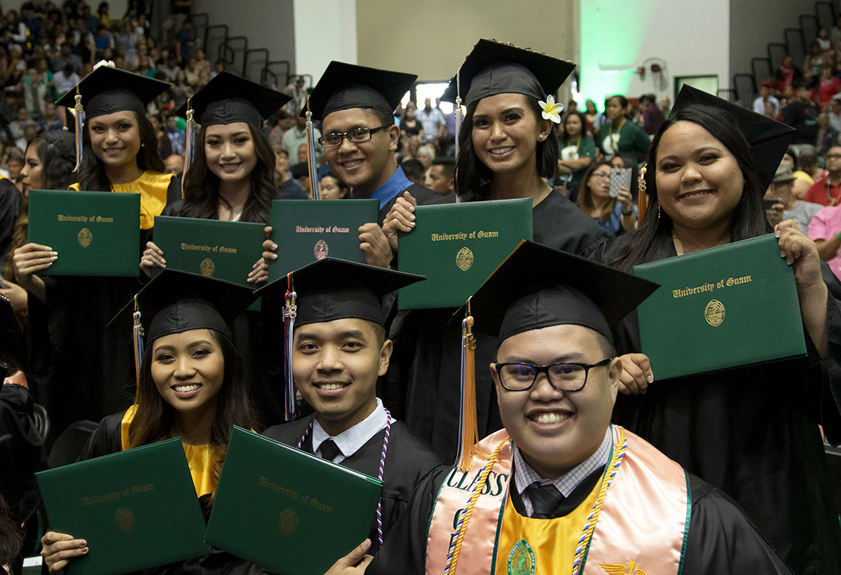 UOG Class of Fañomnåkan 2018 Graduates