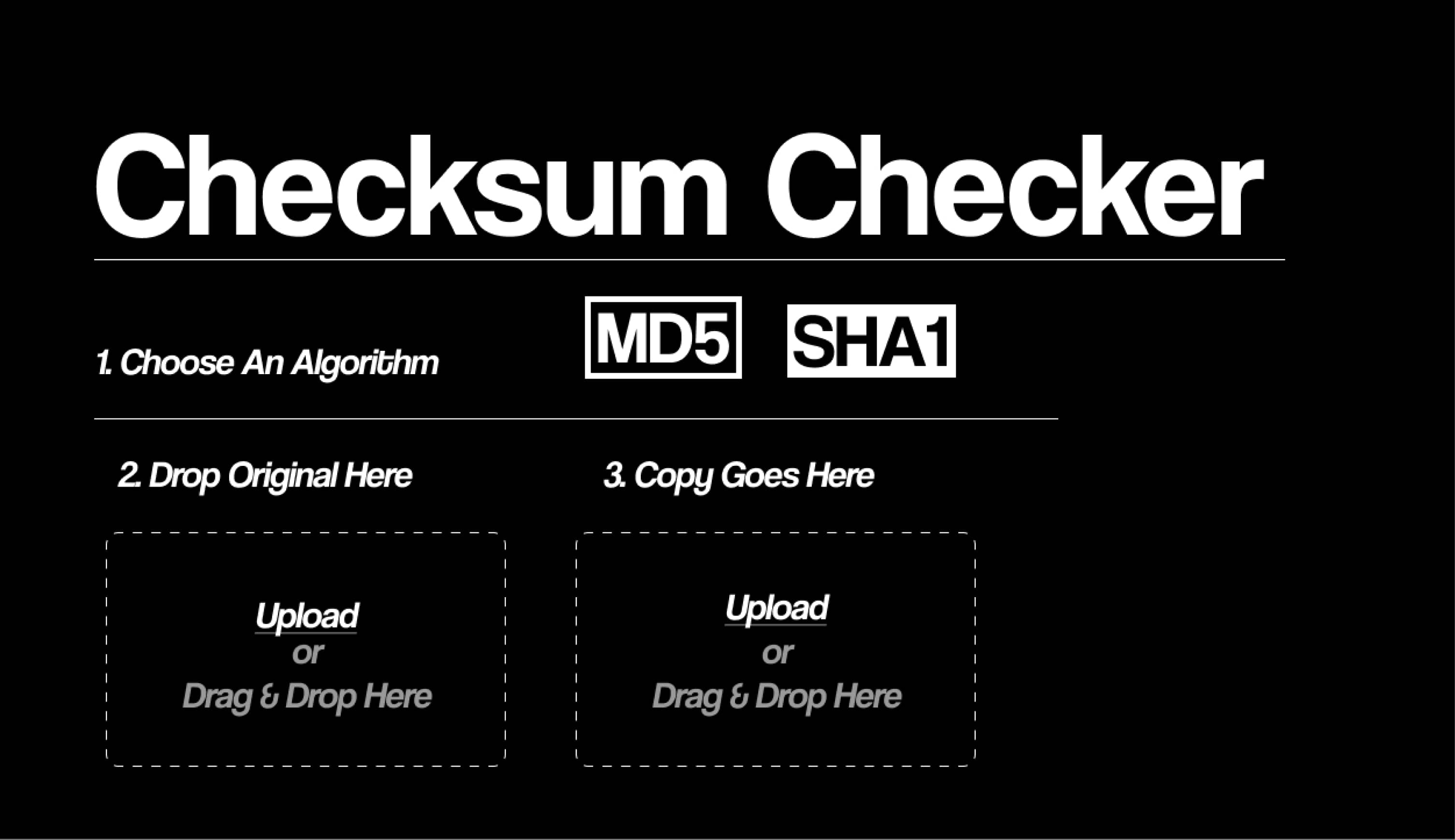 Checksum Checker