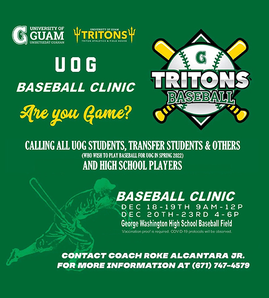 UOG Baseball Clinic