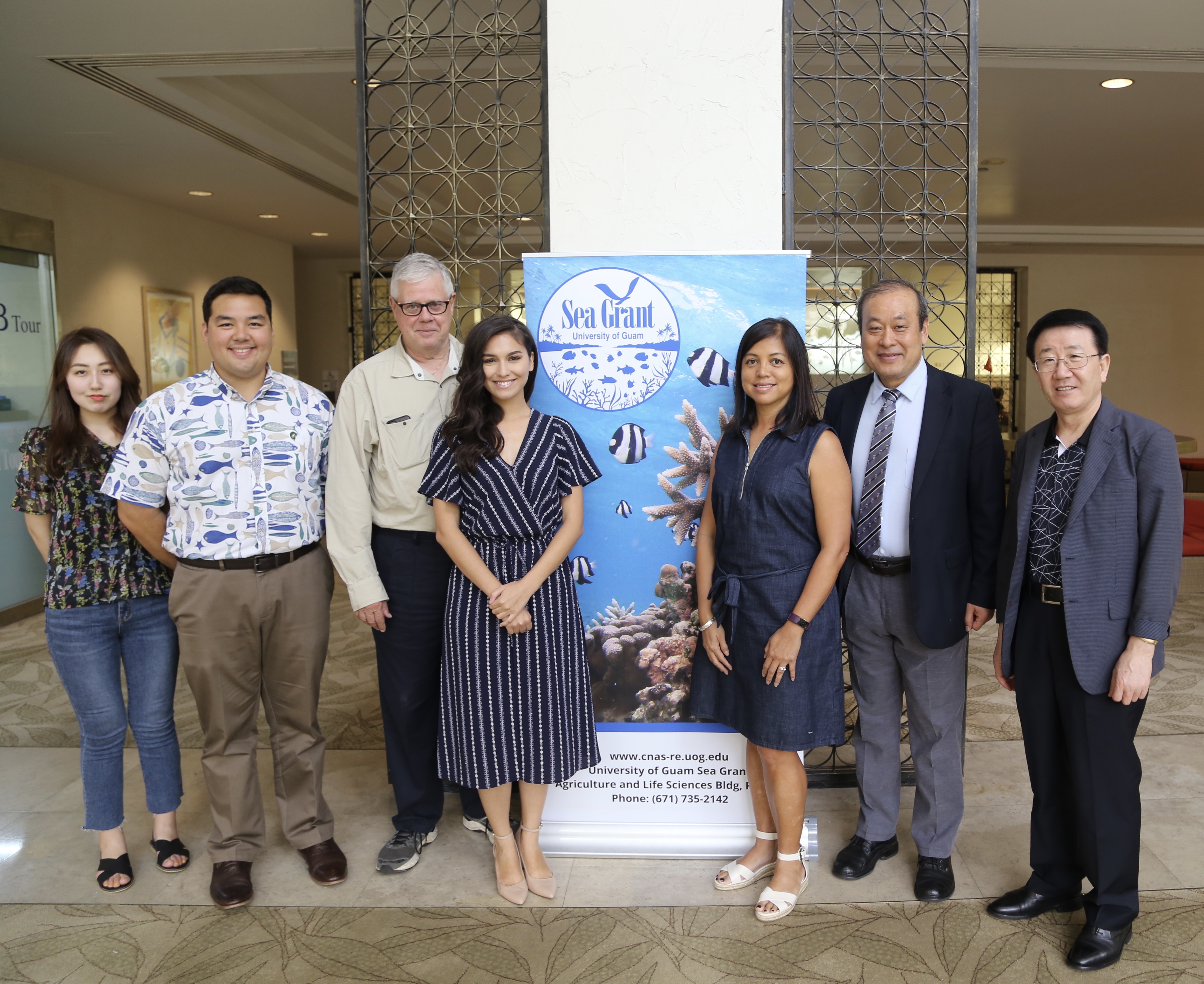 UOG and Jeju Sea Grant members