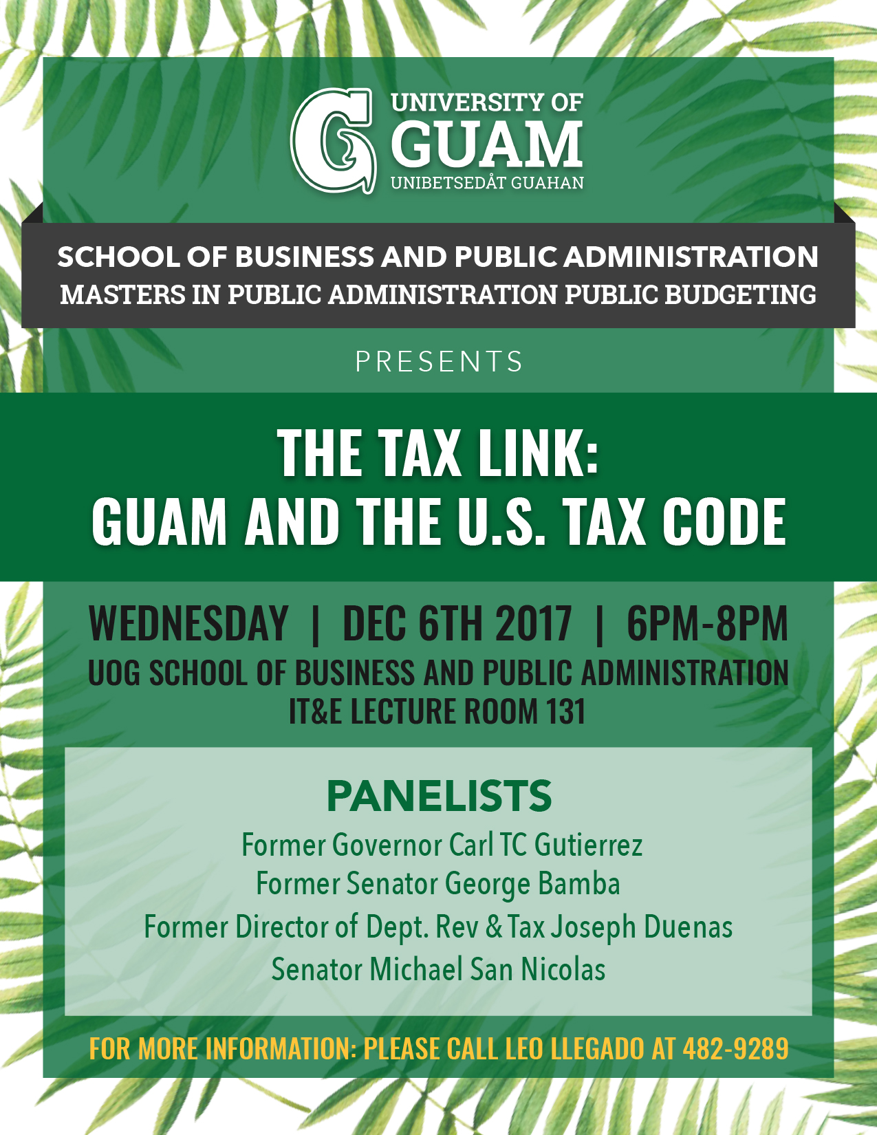 tax link flyer