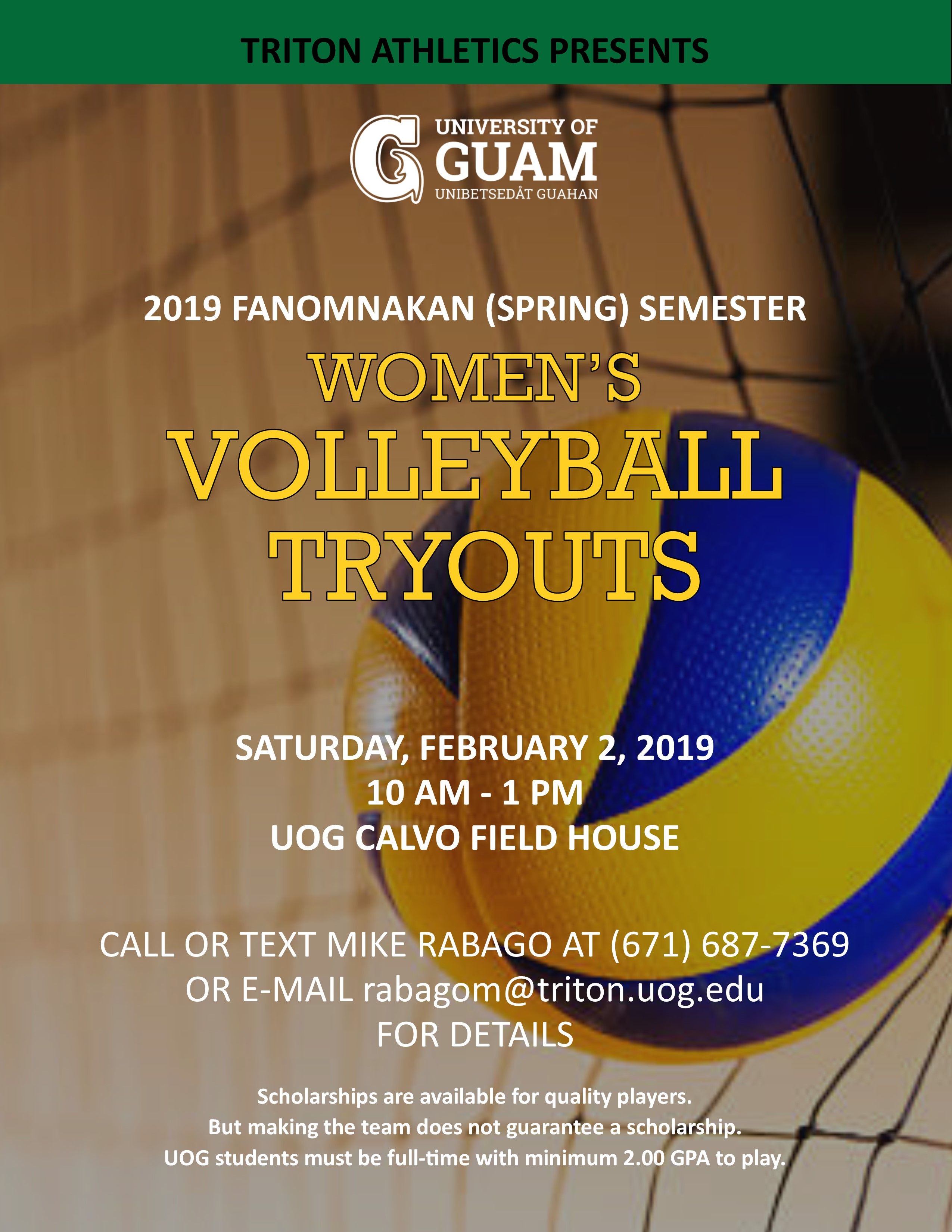 UOG Volleyball