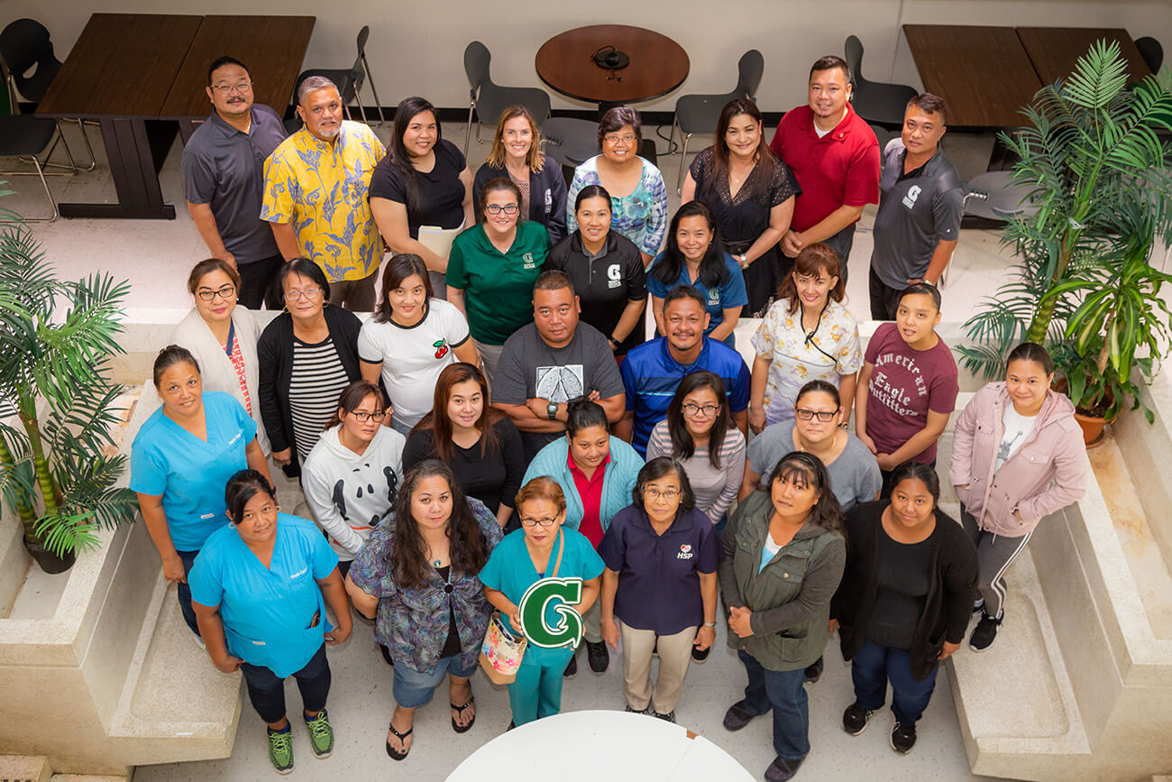 Twenty caregivers began an apprenticeship program at the UOG to become certified nursing assistants.