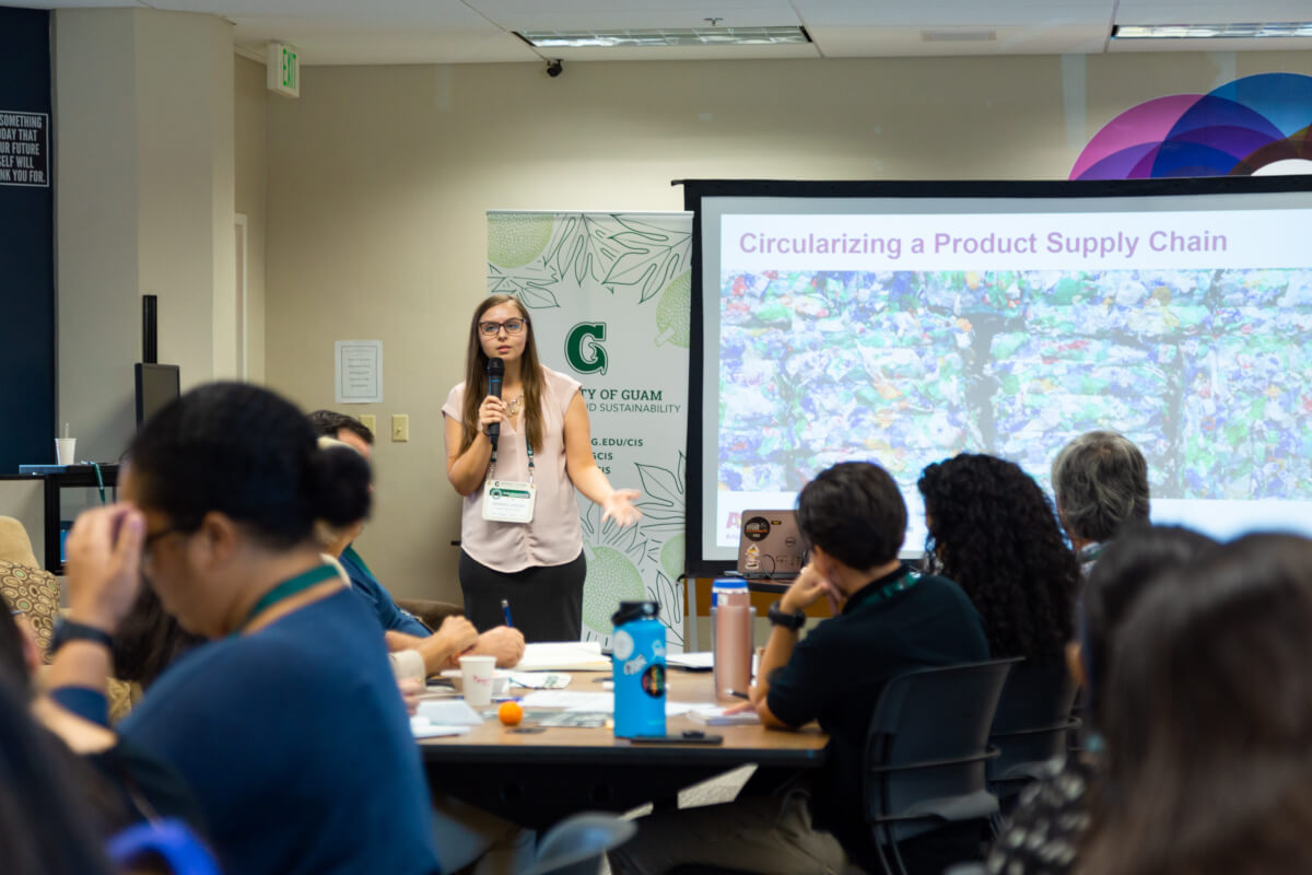 Amanda Jordan, program coordinator for ASU’s Resource Innovation & Solutions Network Incubator