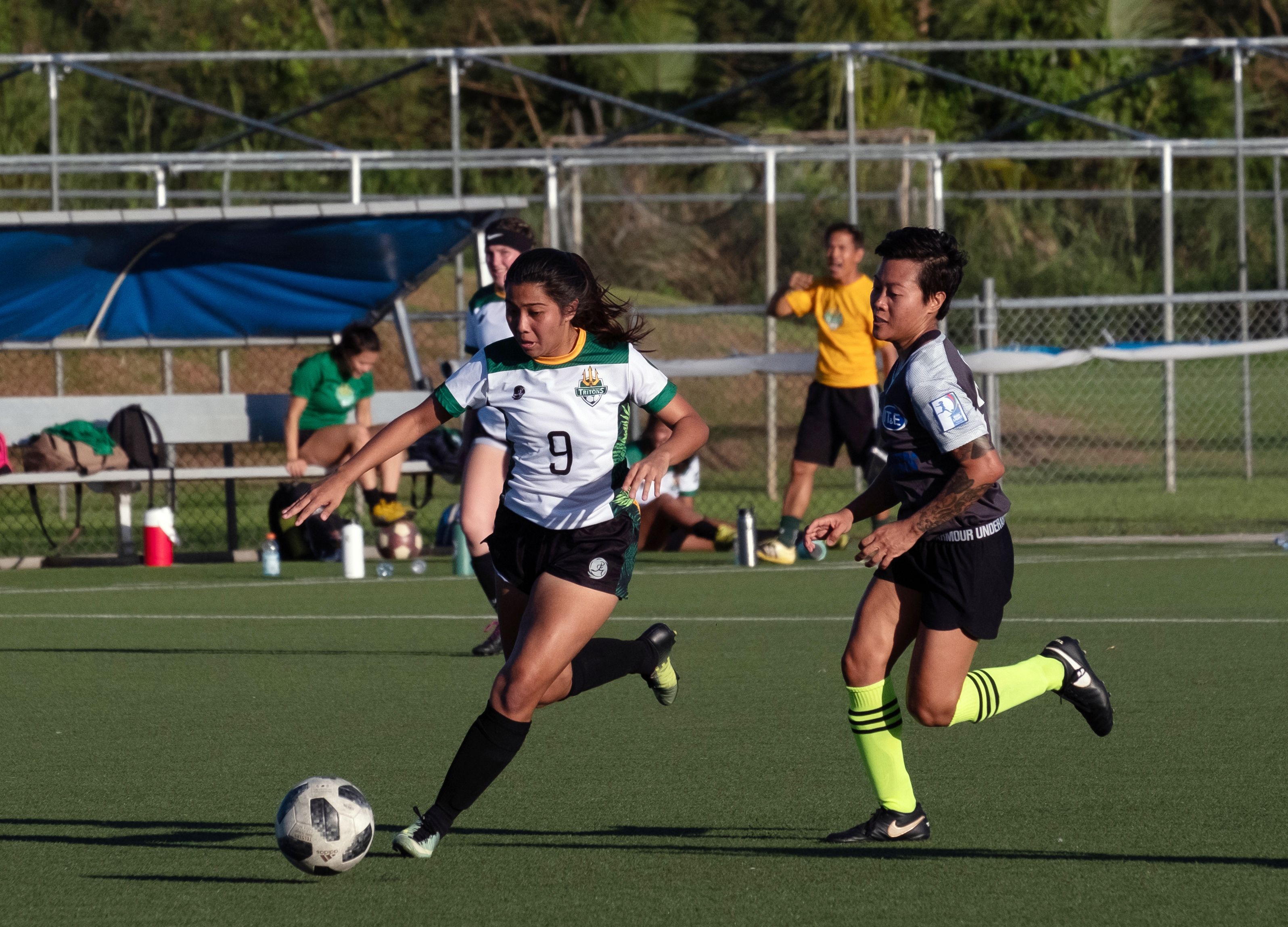 Lady Tritons Vs Lady Bombers #1