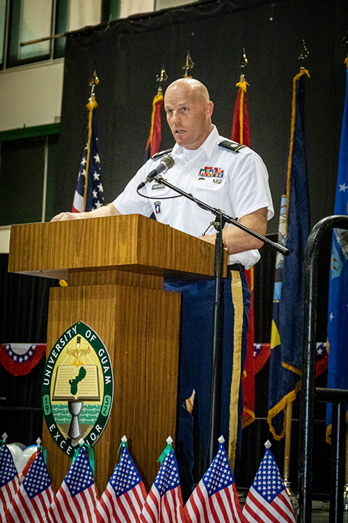 The University of Guam hosted its second annual Veterans Day Tribute ceremony.