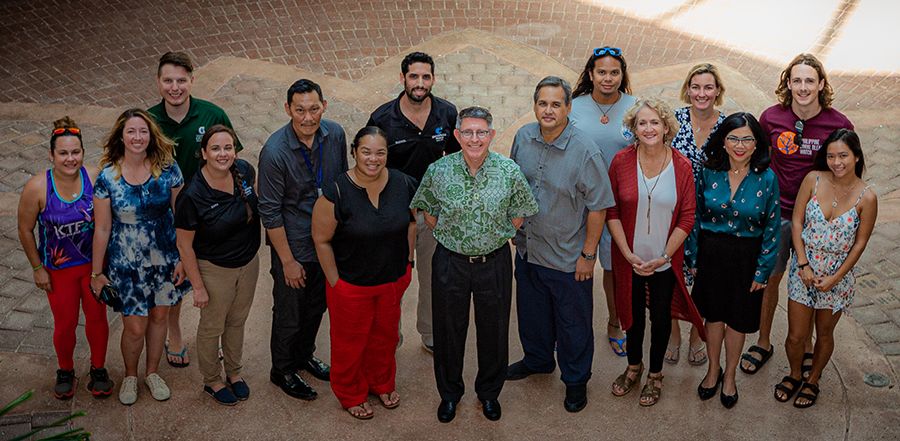 Guam Reef Restoration and Intervention Partnership members