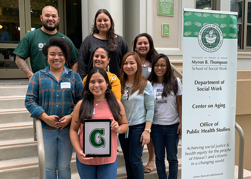 The 2020 graduates of the University of Hawaii at Manoa