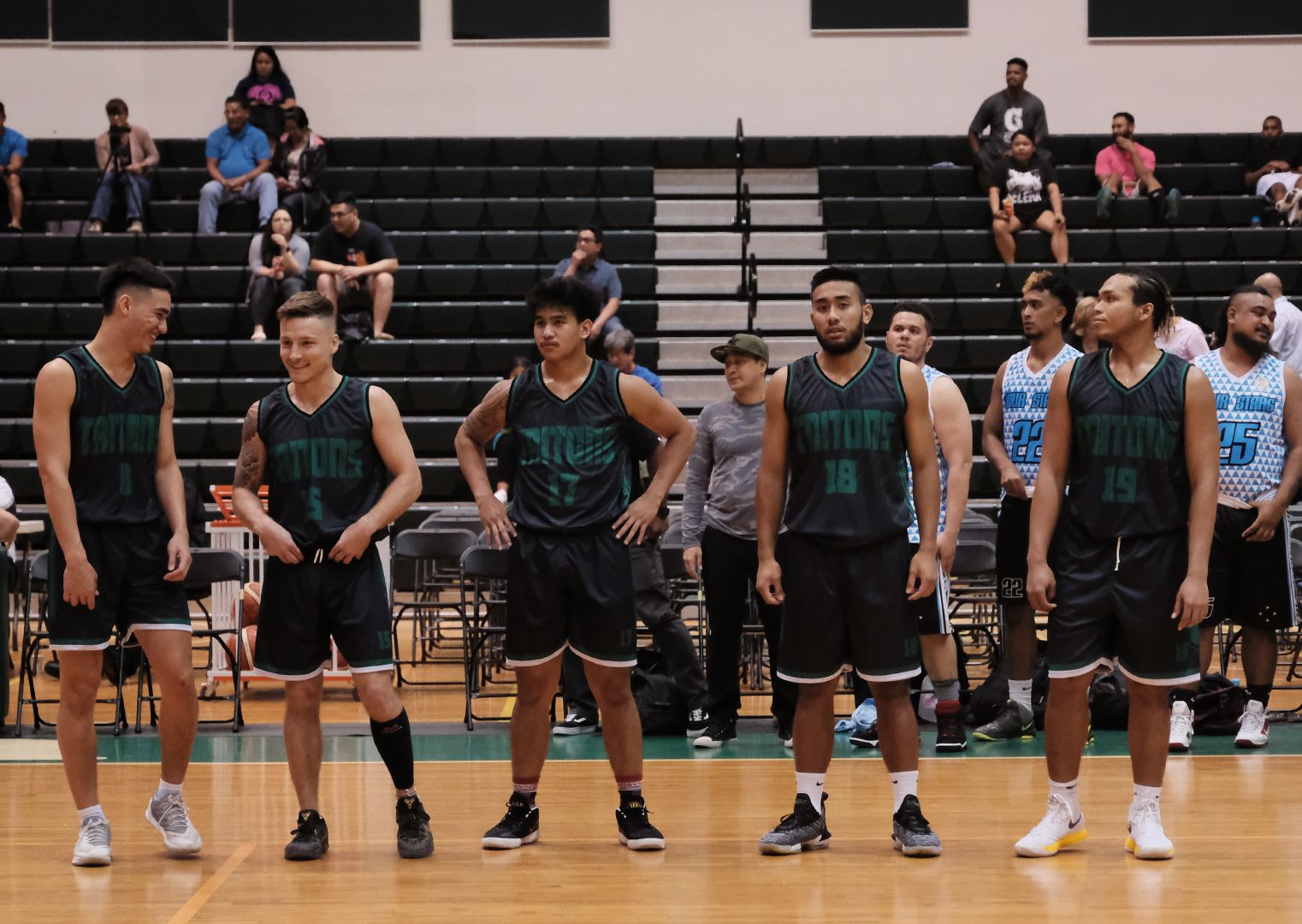 University of Guam Tritons starting line-up