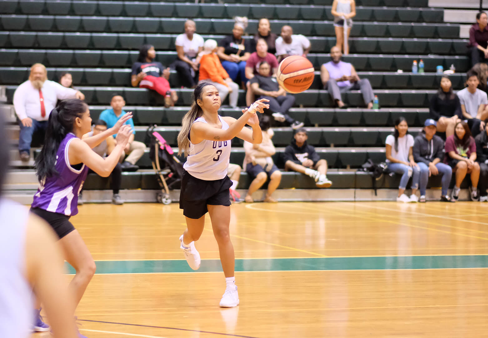 Jan-Nasia Tavilla from Saipan led the UOG Tritons with 21 points.