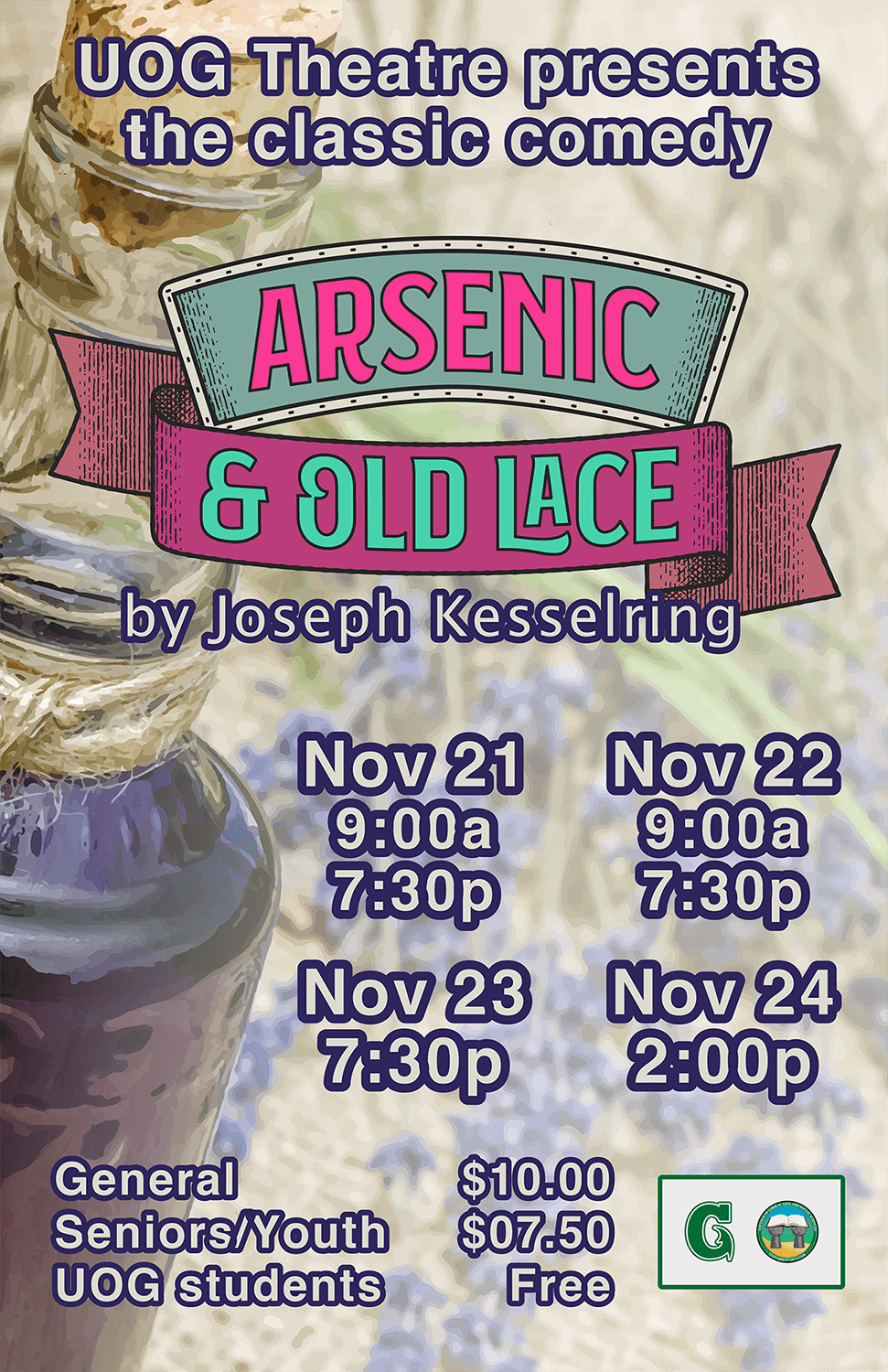 ‘Arsenic and Old Lace’ poster