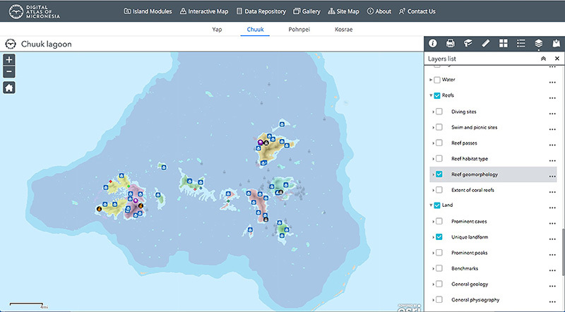 Digital Atlas Map