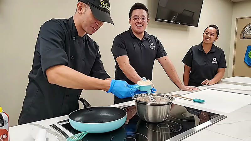 kitchen demo