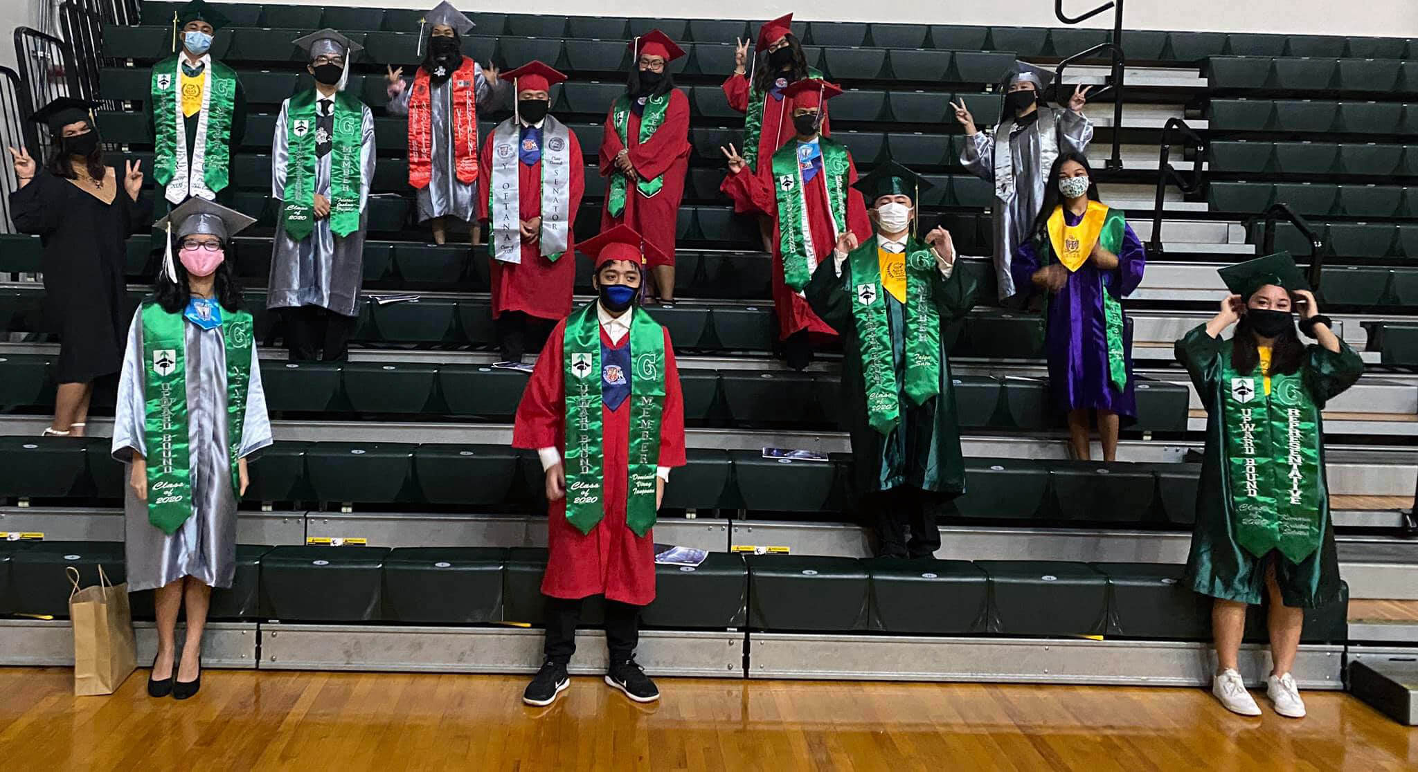 Fifteen of 27 graduates of the national Upward Bound college preparation program hosted by the UOG.