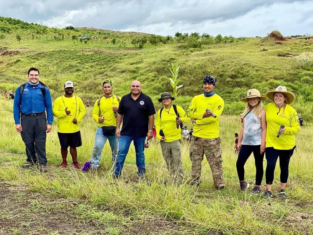 Members of the G3 Conservation Corps