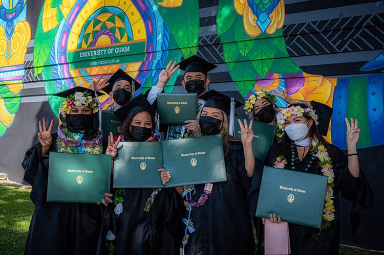 Recipients of Master of Arts in Counseling degrees. 