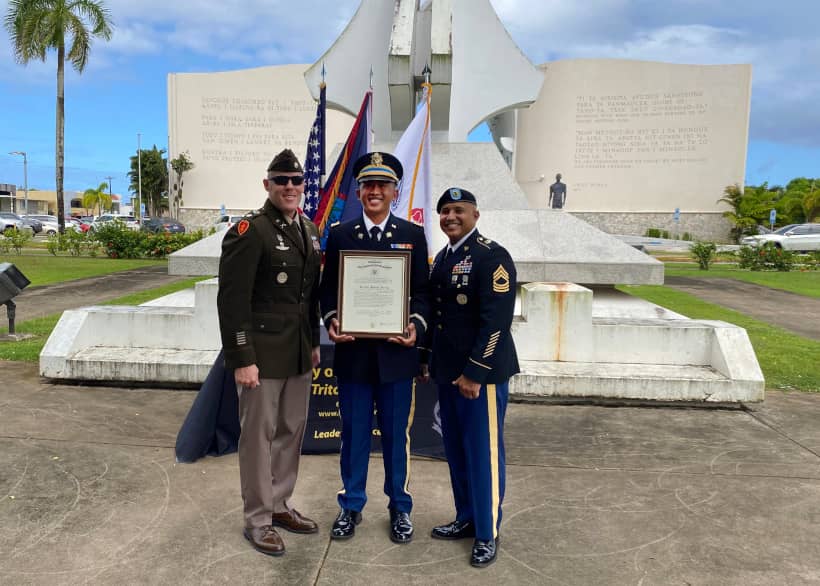 ROTC Cadet Justin Cayading