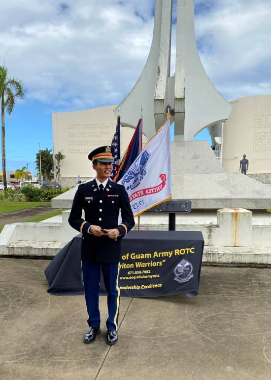 ROTC Cadet Emmanuel Bulaklak