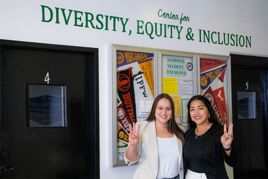 Photo of Cyaundra Shimizu Quitugua and Joann Sudo