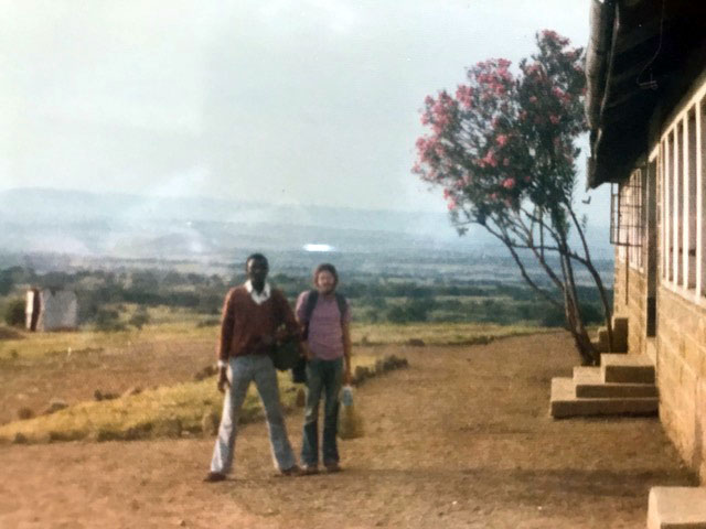 Photo of Lee Yudin in Kenya