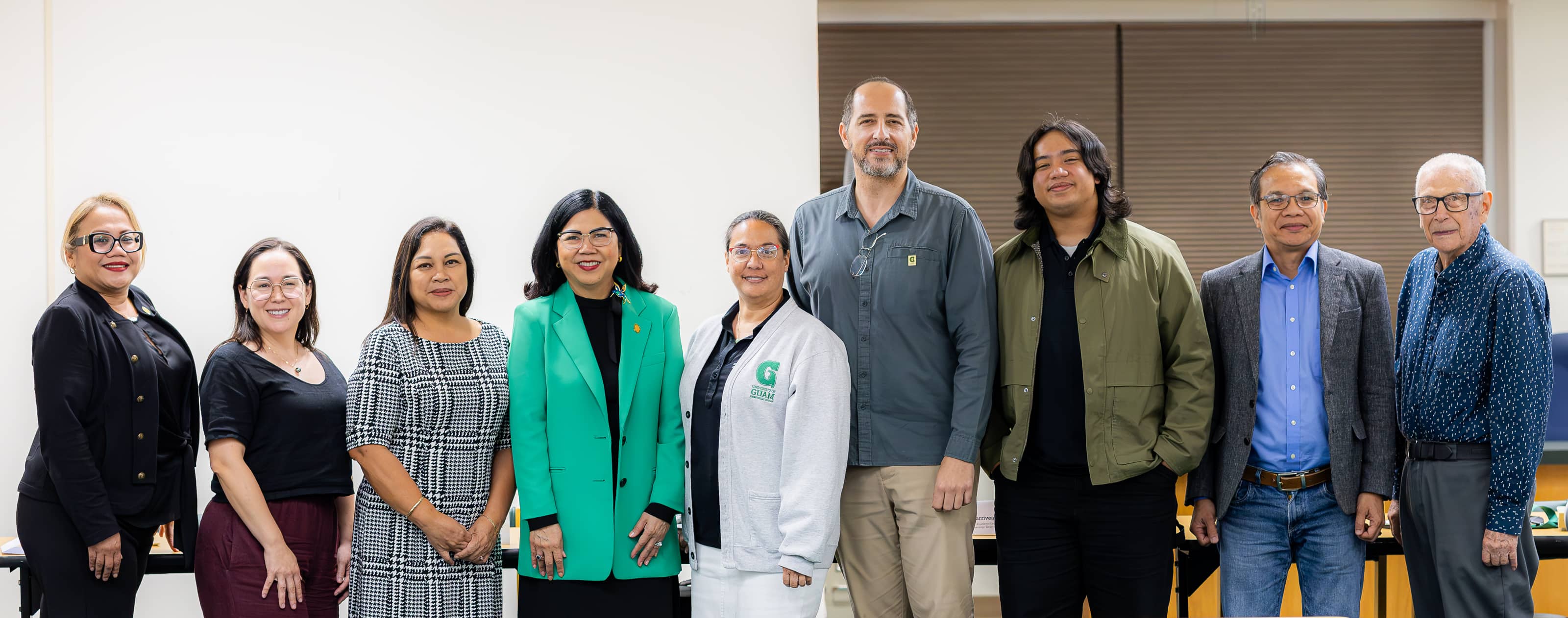 UOG leadership and administrators group photo