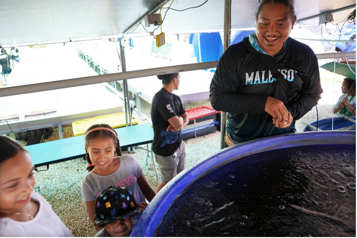 Johnny Borja, an associate with UOG Sea Grant