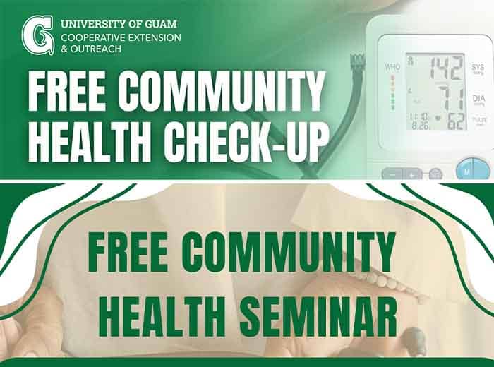 health checkup and seminar flyer headings