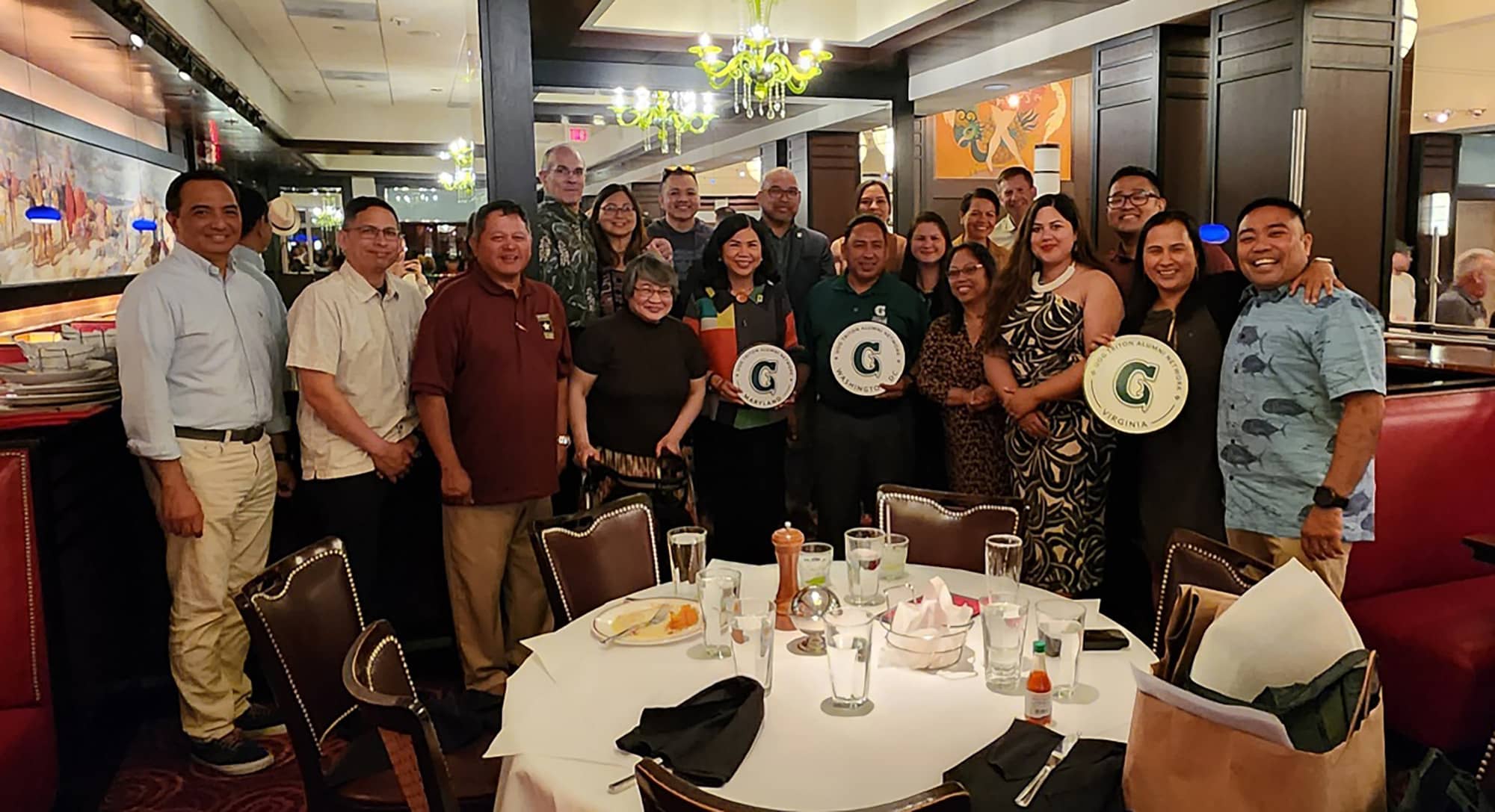  UOG President Anita Borja Enriquez took time to connect with our amazing Triton Alumni