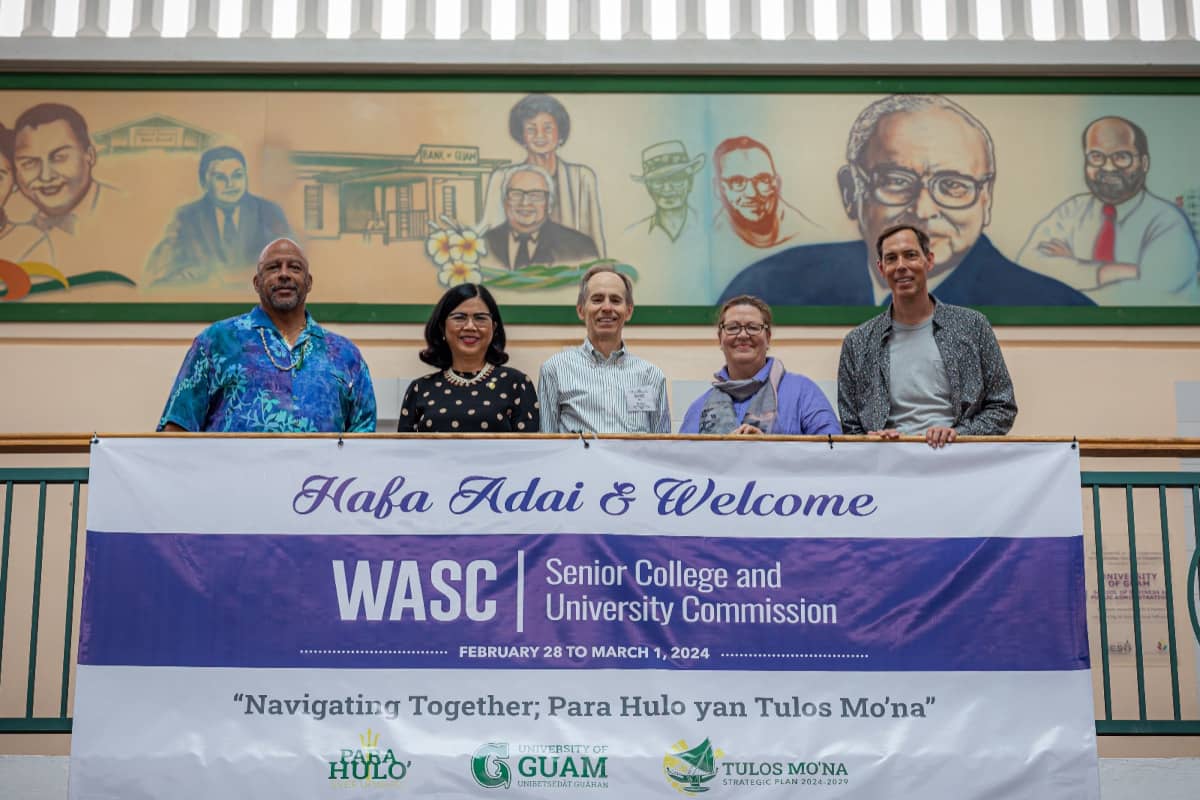 Photo of WSCUC and President Anita Borja Enriquez