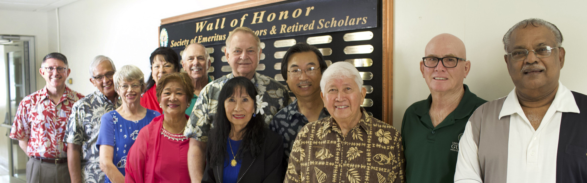 Group photo of members of the Society of Emeritus Professors and Retired Scholars